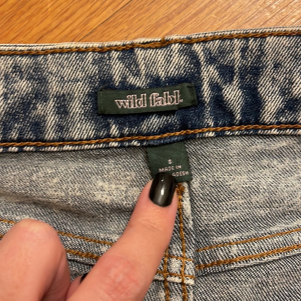 Wild Fable Target Denim Mini Skirt - Picture 4 of 6